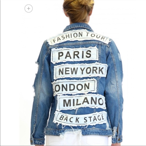 American Bazi Fashion Tour Denim Jacket 
